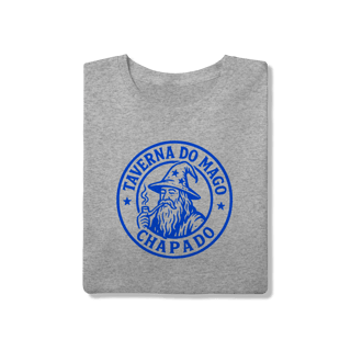 Nome do produto Camiseta Unissex - Logo Alternativo | Taverna do Mago Chapado