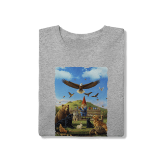 Nome do produto Camiseta Unissex - Gnomo encantador de animais