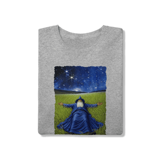 Nome do produto Camiseta Unissex – O Mago sob a Noite Estrelada