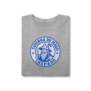 Nome do produto Camiseta Unissex - Logo Alternativo | Taverna do Mago Chapado