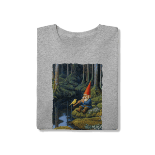 Nome do produto Camiseta Unissex - Gnomo flautista