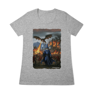 Nome do produto Camiseta Baby Long - Mago dizendo não à batalha