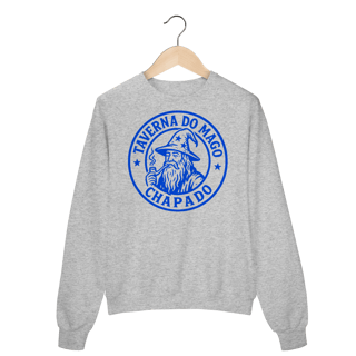 Nome do produto Moletom Prime Fechado - Logo Alternativo | Taverna do Mago Chapado