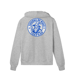 Nome do produto Moletom Prime Com Zíper - Logo Alternativo | Taverna do Mago Chapado