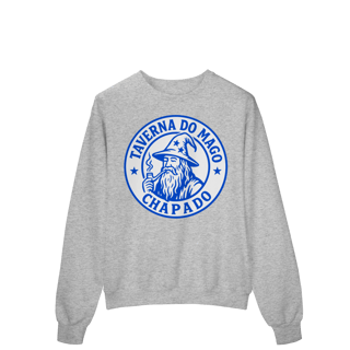 Nome do produto Moletom Fechado - Logo Alternativo | Taverna do Mago Chapado
