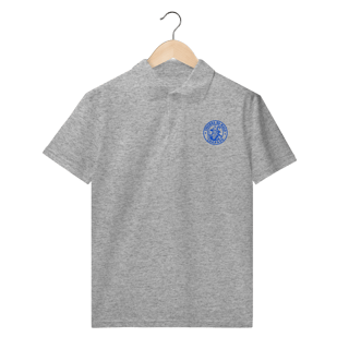 Nome do produto Camiseta Masculina Polo Básica - Logo Alternativo | Taverna do Mago Chapado