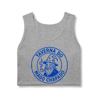 Nome do produto Regata Qualidade - Logo Clássico | Taverna do Mago Chapado