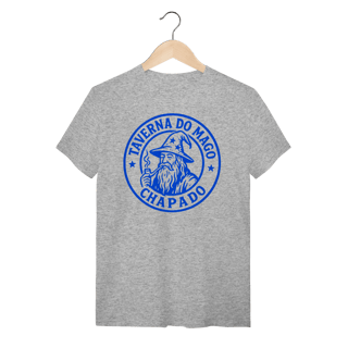 Nome do produto Camiseta Unissex - Logo Alternativo | Taverna do Mago Chapado