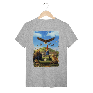 Nome do produto Camiseta Unissex - Gnomo encantador de animais