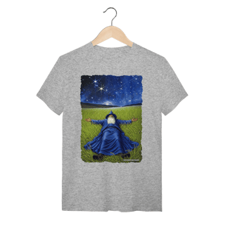 Camiseta Unissex – O Mago sob a Noite Estrelada