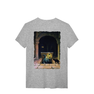 Nome do produto Camiseta Unissex - Bruxa saindo do alçapão