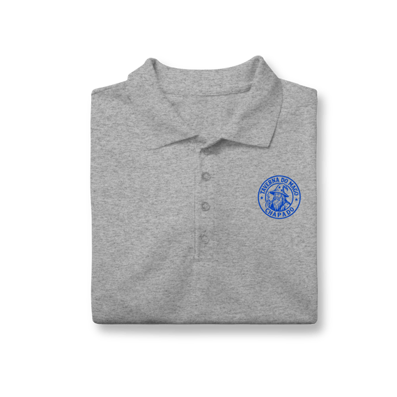Camiseta Feminina Polo Básica - Logo Alternativo | Taverna do Mago Chapado