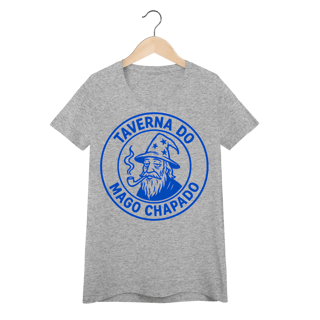 Nome do produto Camiseta Baby Long - Logo Clássico | Taverna do Mago Chapado