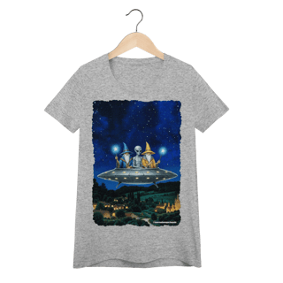 Nome do produto Camiseta Baby Long -  Turismo Ufológico