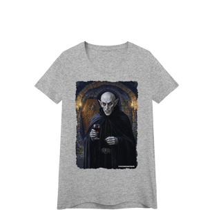 Nome do produto Camiseta Baby Long - Vampiro medieval