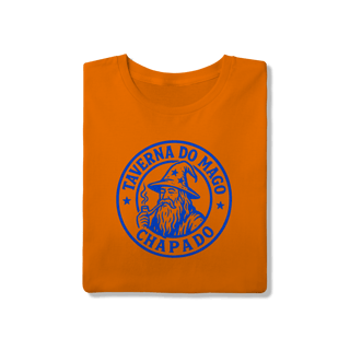 Nome do produto Camiseta Unissex - Logo Alternativo | Taverna do Mago Chapado