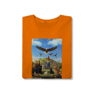 Nome do produto Camiseta Unissex - Gnomo encantador de animais
