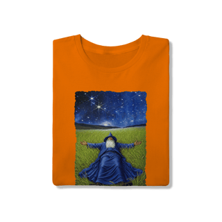 Nome do produto Camiseta Unissex – O Mago sob a Noite Estrelada