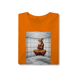 Nome do produto Camiseta Unissex - Jamelão Meditando com Camisa de Força