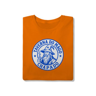 Nome do produto Camiseta Unissex - Logo Alternativo | Taverna do Mago Chapado
