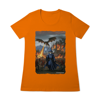 Nome do produto Camiseta Baby Long - Mago dizendo não à batalha