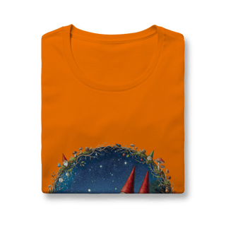 Nome do produto Camiseta Baby Long - Casal de gnomos cavalgando