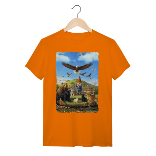 Nome do produto Camiseta Unissex - Gnomo encantador de animais