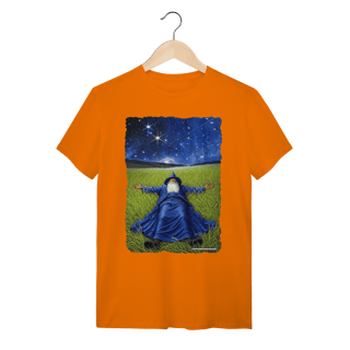 Nome do produto Camiseta Unissex – O Mago sob a Noite Estrelada