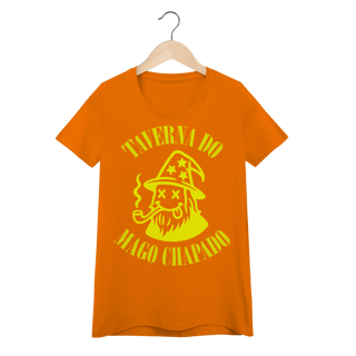 Nome do produto Camiseta Baby Long - Logo Grunge | Taverna do Mago Chapado