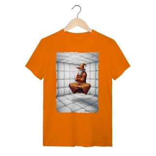 Nome do produto Camiseta Unissex - Jamelão Meditando com Camisa de Força