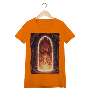 Nome do produto Camiseta Baby Long - Demônio do mundo antigo