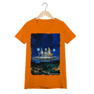 Nome do produto Camiseta Baby Long -  Turismo Ufológico