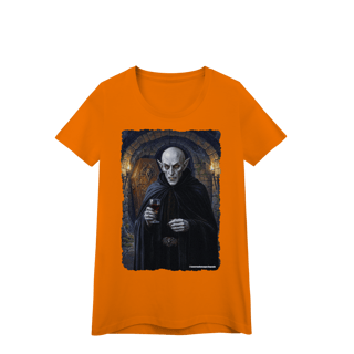 Nome do produto Camiseta Baby Long - Vampiro medieval