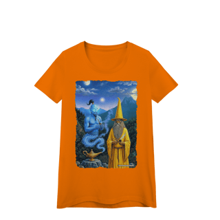 Nome do produto Camiseta Baby Long - Jamelão e o Gênio