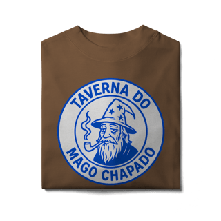 Nome do produto Camiseta Oversized - Logo Clássico | Taverna do Mago Chapado