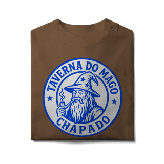 Nome do produto Camiseta Oversized - Logo Alternativo | Taverna do Mago Chapado