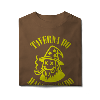 Nome do produto Camiseta Oversized - Logo Grunge | Taverna do Mago Chapado