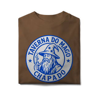 Nome do produto Camiseta Oversized - Logo Alternativo | Taverna do Mago Chapado