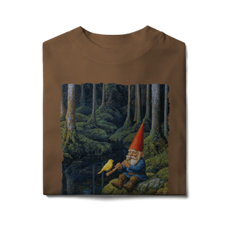 Nome do produto Camiseta Oversized - Gnomo flautista