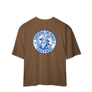 Nome do produto Camiseta Oversized - Logo Alternativo | Taverna do Mago Chapado