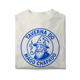 Nome do produto Camiseta Oversized - Logo Clássico | Taverna do Mago Chapado