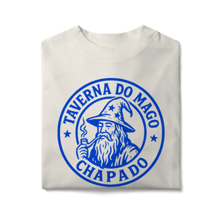 Nome do produto Camiseta Oversized - Logo Alternativo | Taverna do Mago Chapado
