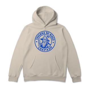 Nome do produto Moletom Prime Canguru - Logo Alternativo | Taverna do Mago Chapado