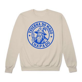 Nome do produto Moletom Prime Fechado - Logo Alternativo | Taverna do Mago Chapado