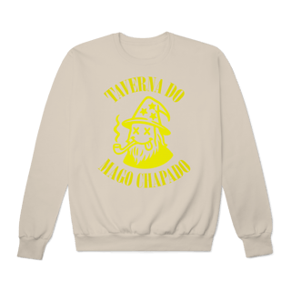 Nome do produto Moletom Prime Fechado - Logo Grunge | Taverna do Mago Chapado