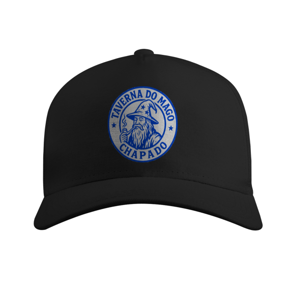 Boné Americano com Tela - Logo Alternativo | Taverna do Mago Chapado