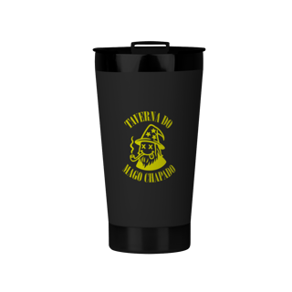 Copo Térmico - Logo Grunge | Taverna do Mago Chapado