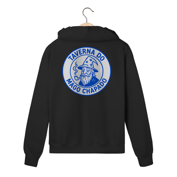 Moletom Prime Com Zíper - Logo Clássico | Taverna do Mago Chapado
