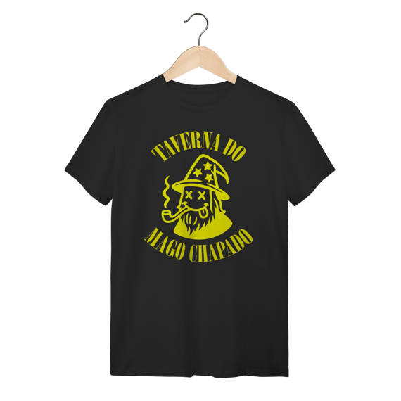 Camiseta Unissex Qualidade - Logo Grunge | Taverna do Mago Chapado