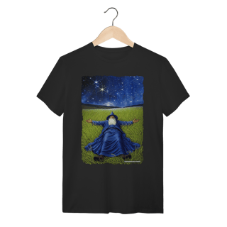 Nome do produto Camiseta Unissex – O Mago sob a Noite Estrelada
